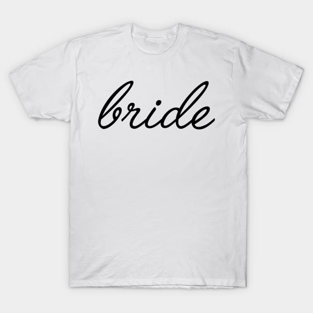 Bride T-Shirt by animericans